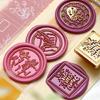 Wax Stamp Head for Appreciation Card Wedding Invitations Envelope Scrapbooking