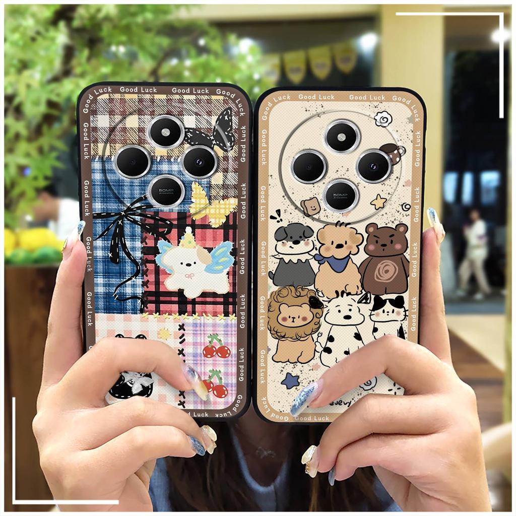 Protective Full Wrap Phone Case For Redmi 14C 4G/14R 5G/A3 Pro 4G/POCO C75 Graffiti Anti-knock Phone Pouch Soft Case TPU