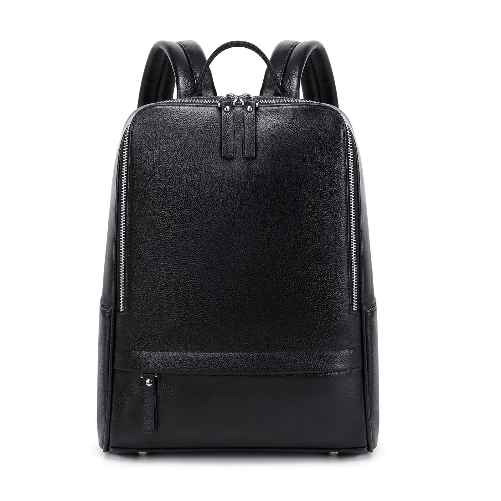 

Backpack for Cowhide Genuine For Large Box Business Office Backpack [PAOIXEEL] Women, Leather, Leather, A4, Neat, Commuting, Lightweight, Capacity,