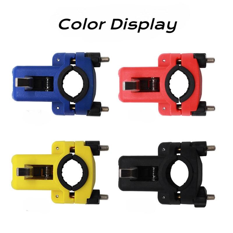 1PC Rod Holder Boat Fishing Bracket Card Holder Boat Fishing Rod Accessories Clamp Tail Battery Rear Hanging Fishing Supplies