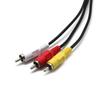 3 RCA Male to USB Female Aux Audio Video Camcorder Adapter AV Converter Cable