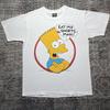[USED] Vintage Simpsons Itchy & Scratchy Anime T-shirt