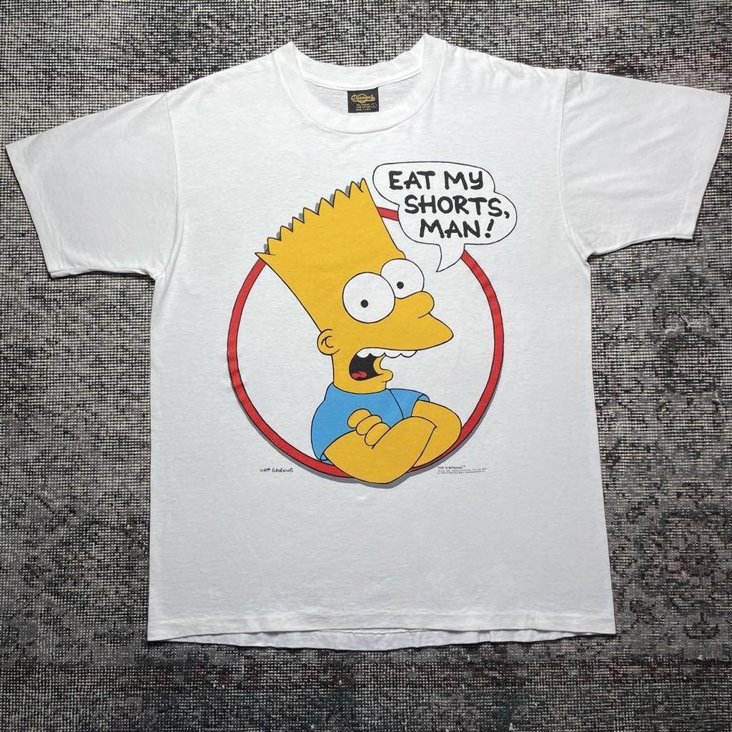 [USED] Vintage Simpsons Itchy & Scratchy Anime T-shirt