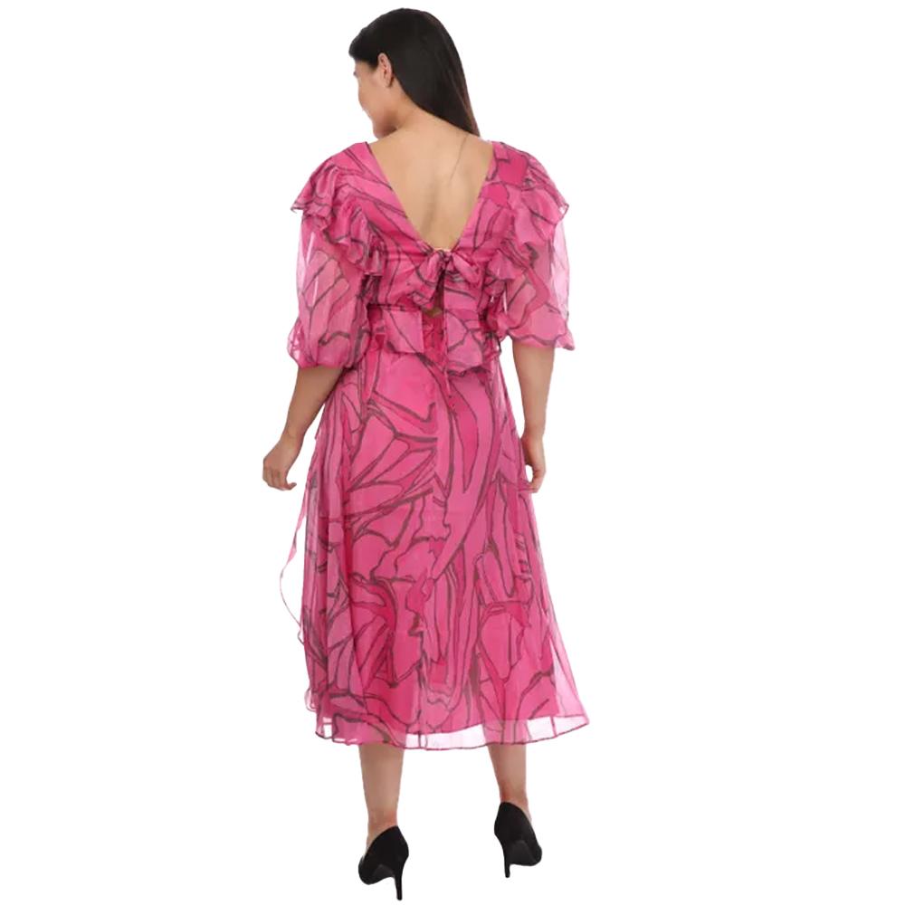 Ted Baker Womens/Ladies Victoir Printed Ruffles Pinafore Dress