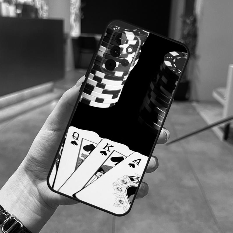 POKER PLAYING CARDS Case For Samsung Galaxy A22 A32 A52 A15 A16 A05 A26 A36 A56 A53 A33 A13 A34 A54 A14 A35 A55