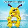 Adjustable PVC Children Life Vest Cartoon Style Inflatable Swim Vest Kids Life Jacket  Water Park