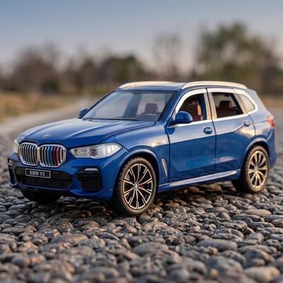 1:24 BMW X5 Off Road SUV Alloy Metal Diecast Model Car High Simulation Home Decoration & Computer Desktop Ornaments Holiday Gift