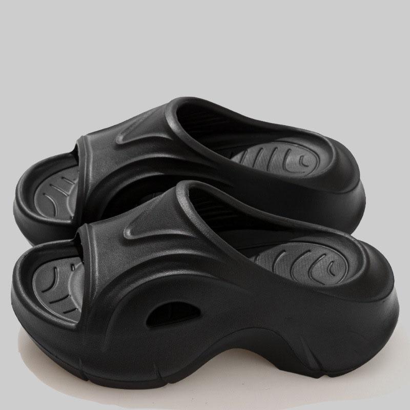 Summer Flip Flops Women Fashion Platform High Heel Slides Shoes Soft EVA Couple Outdoor Modern Beach Casual Slippers Women