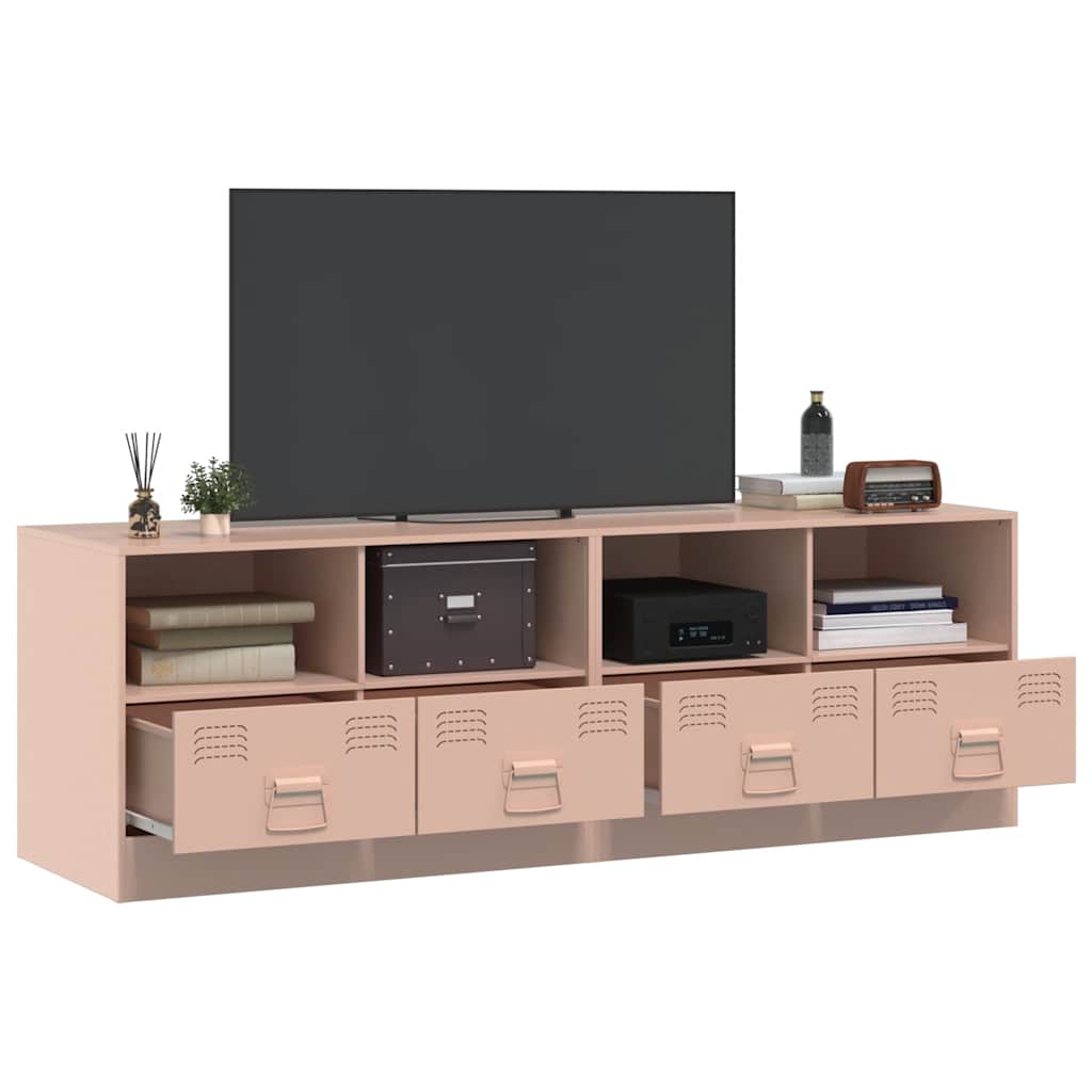 TV Cabinets 2 pcs Pink 67 x 39 x 44 cm Steel