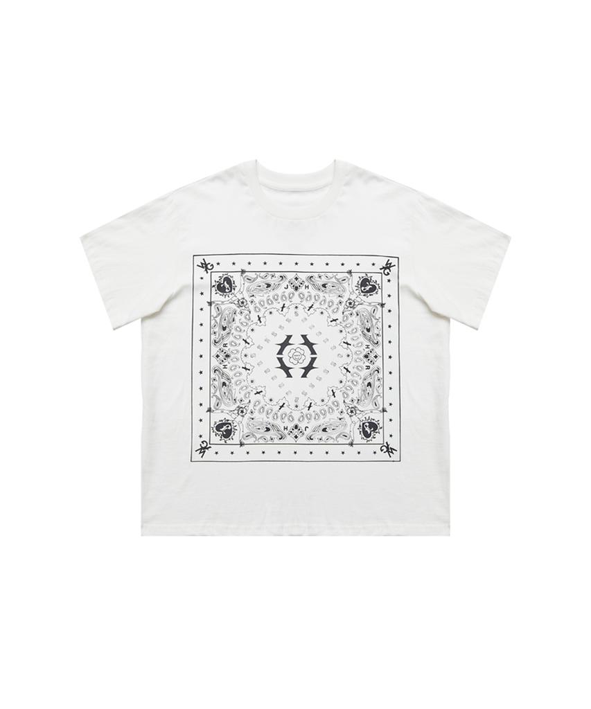 Weibeugeon Wave Bandana T-Shirt White
