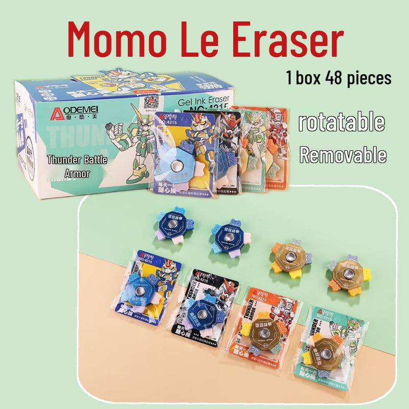 Rotatable Erasable Pen with Thermosensitive Removable Eraser Rotatable Mogu Le Eraser