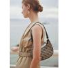 Retro Houndstooth Shoulder Handbag [KKAERDIYA] Bag, Women's