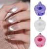 2 ks Rotující kočičí oči Magnetický pro začátečníky Skleněná korálek Magnetický spinner na nehty DIY Domácí Salon Ženy Gelový lak Nail Art Magnetické nástroje
