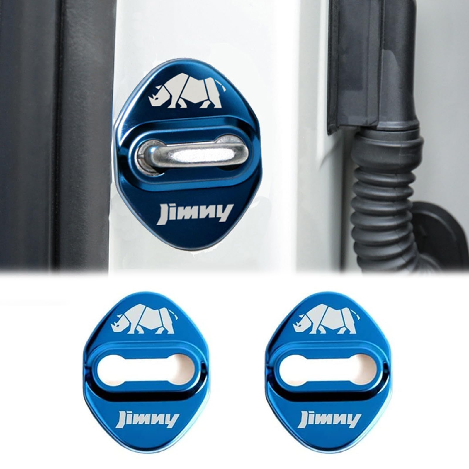 

Новый Suzuki Jimney Striker Cover JB64 Jim Nisiera JB74 Накладка на дверной замок Дверной страйкер синий