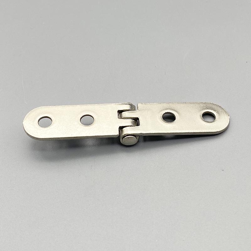 Rounded Corner Flip-Cover Folding Hinge Photo Frame Hardware, Thickened Iron Connection Parts