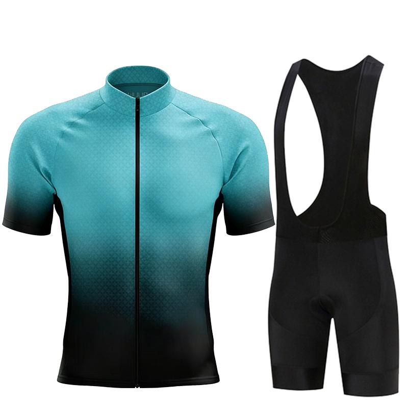 Team Men Summer Short Sleeve Set Breathable Racing Sport MTB Bicycle Clothes Outdoor Bike Uniform 2026 Summer Breathable Cycling Suit Set