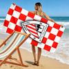 Athletic Club de Bilbao Print Beach Towel, Large Soft Quick Dry Towel for Beach Camping Swimming