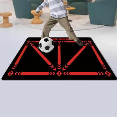 Football Footstep Training Mat Door Kid Supplies Noise Reduction Home