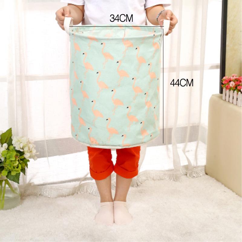 Foldable Laundry and Toy Storage Basket