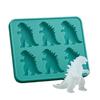 Ice Cube Mold Dinosaur Shape Food Grade Silicone Juice Ice Maker Easy Release Dishwasher Safe Ice Mould Kitchen Gadget