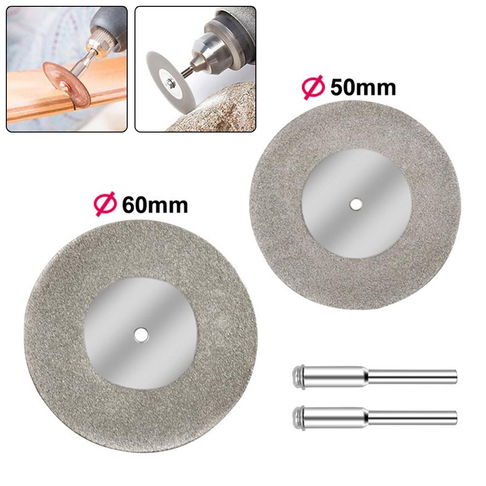 Diamond Cutting Disc Set For Dremel Rotary Accessories Circular Saw Blades Abrasive Grinding Wheels Disk Mandrel Power Tool