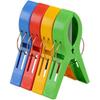 Premium Jumbo Beach Towel Clips - 8 X Large XXL Clothespins Clothespins 25-26