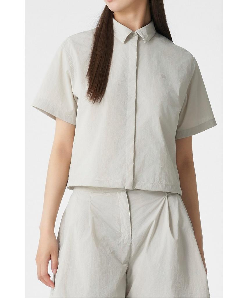 Koolongseupocheu Women'S Daypack Crop Short Sleeve Shirt Tvscm26692Lbe