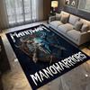 Manowar: Alfombra Power Glory Adecuada para todas las estaciones Decoración del hogar Arte para la habitación Felpudo