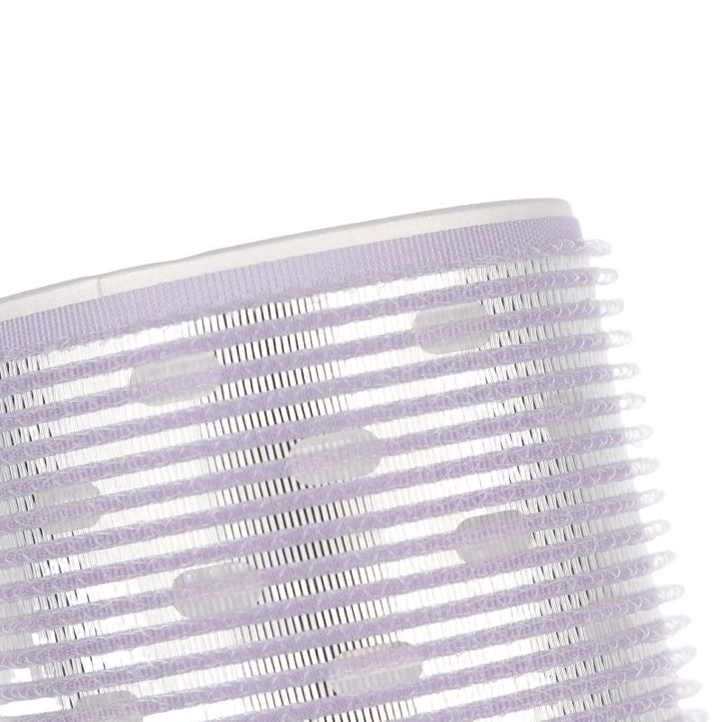Set da 8 Pezzi di Bigodini Neri Grigio con Nucleo in Alluminio Extra Large, Multiple Misure, Velcro, Jumboo, per Frangia ad Aria, Magic Sleep Curl Bar 60mm