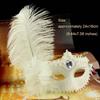 Rhinestone Decoration Masquerade Mask Feather Party Mask Venetian Mask  Dance Party