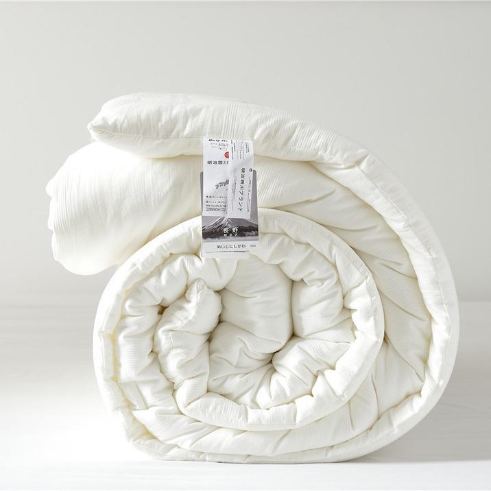 

All-Season A-Grade Pure Cotton Quilt - Perfect for Spring, Autumn, Winter, and Air-Conditioned Environments. 150x200cm Summer Quilt 2.4 lbs белый