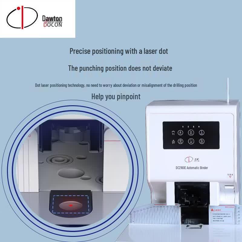 DOCON DC-2160E Automatic Financial Binding Machine CN Plug (adapter Included)