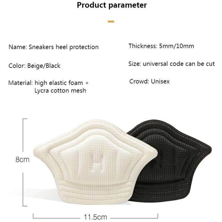 1 Pair Adjustable Size Antiwear Feet Patch Heel Pads for Sport Shoes Heel Anti Blister Friction Insert Protector Back