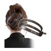 Herbeluemily Hair Clip Barrette - Nuance Gray, Simple & Stylish for All Hair Types, Approx. 11cm X 5cm (HM-0082-R02-GY)