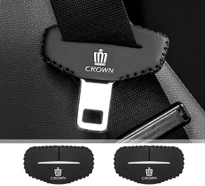 GOODGOODCAR Seat Belt Cover Seat Belt Accessories Leather Material Seat