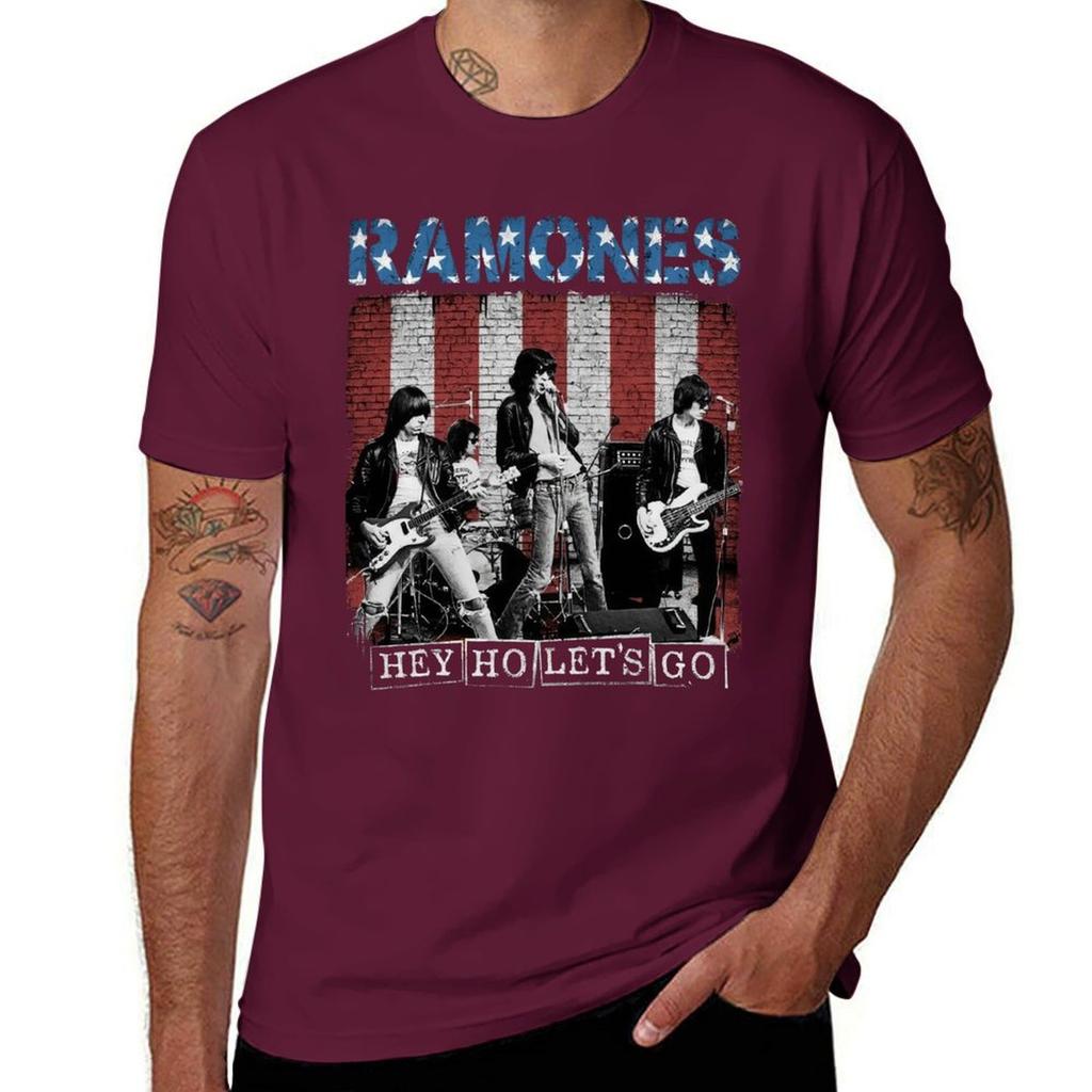 Ramones Scandinavia Tour Tshirt Oversizeds For A Boy Sweat Shirts Unisex