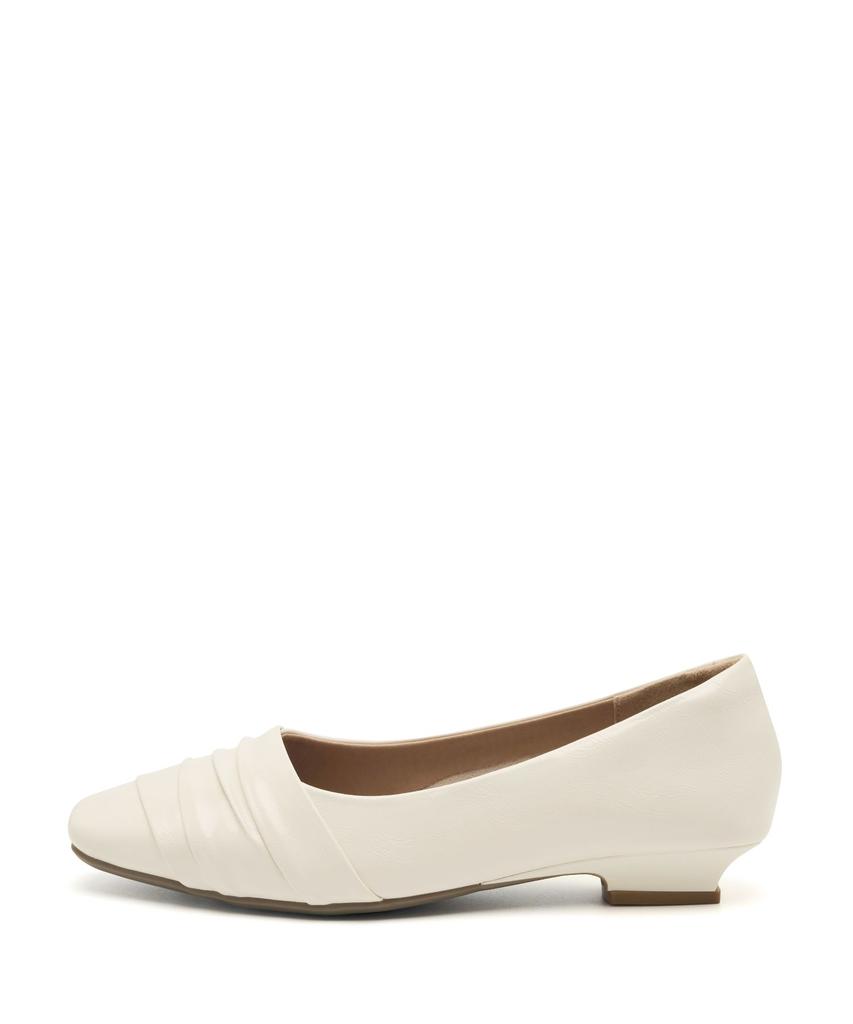 Spur Cathrine Soft Pleats Pumps 3Cm -Ws9029 (2Color)