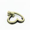 Handbag Purse Closure Toggle Latch Buckles Diy Bag Hardware Bag Accessories Double Heart Clasp Buckles Twist Locks For Handbag