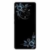 For Realme 14 Pro Case Luxury Phone Cover For Realme 14 Pro+ Cute Floral Black Silicone Soft Case TPU Funda Realme 14 Pro Plus