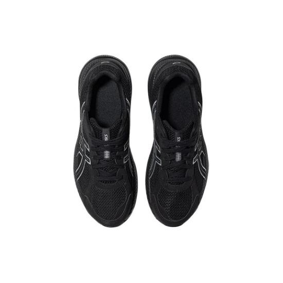 Asics Gel-Contend 7 Comfortable Fashion Fabric Synthetic Leather Shock Absorbing Durable Low-Top Casual Running Shoes Men Sneaker Black 1011B917-001