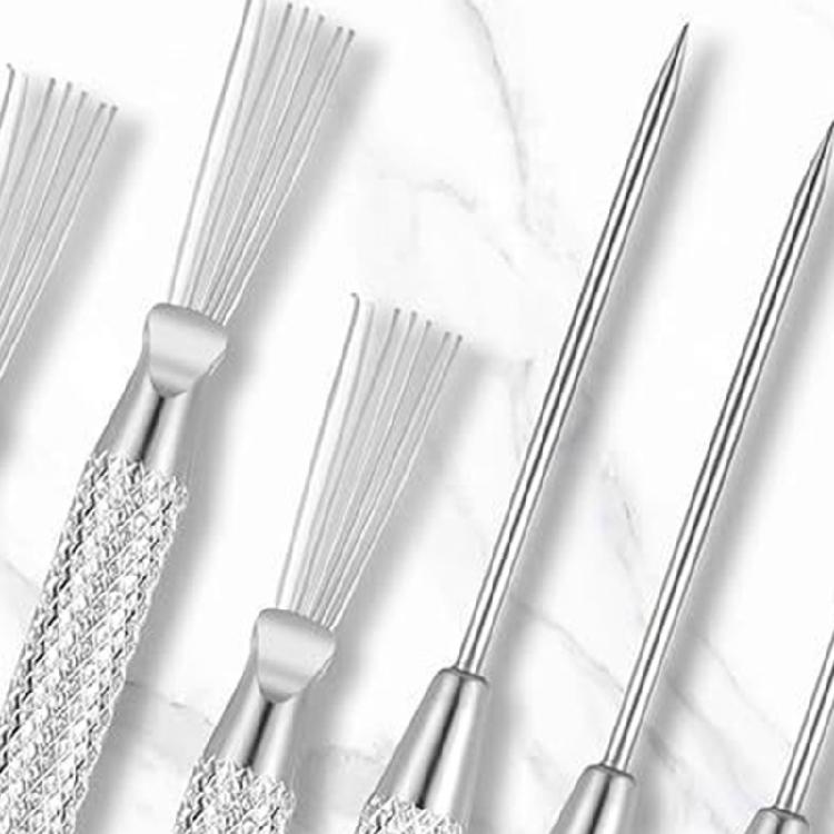 Clay Needle and Pottery Feather Wire Texture Tools for Ceramics Claywork Sculpture Detail Texturing and Modeling