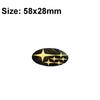 58x28mm Epoxy Car Steering Wheel Center Emblem Sticker for Subaru XV Forester Impreza Tribeca STI WRX BRZ Legacy Accessories ysi8