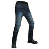 New Product Motorcycle Jeans Men, High Waist Pants, Locomotive Cycling Pants, Winter Velvet Waterproof and Warm Anti-drop Pants