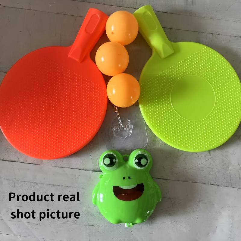 1SET Hanging Table Tennis Training Table, a Parent-child Interactive Indoor Hand-eye Coordination Practice Toy Suitable for Children
