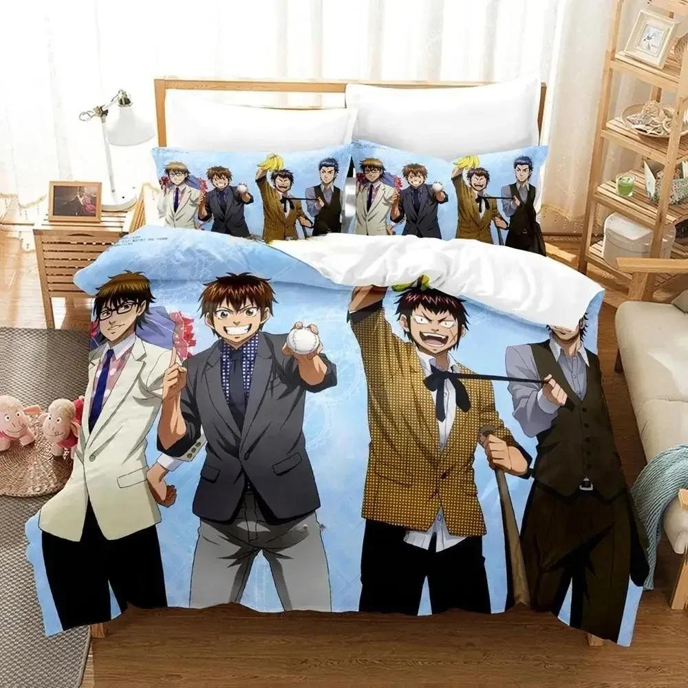 Ace Of Diamond Bedding Set Single Twin Full Queen King Size Bed Set Adult Kid Bedroom Duvet Cover Sets 3D Print Anime Bed Sheet