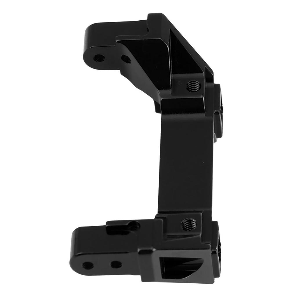 Upgrade Accessory Metal Rear Bumper Mount for Traxxas TRX 4 1 10 RC Crawler Car (Black)