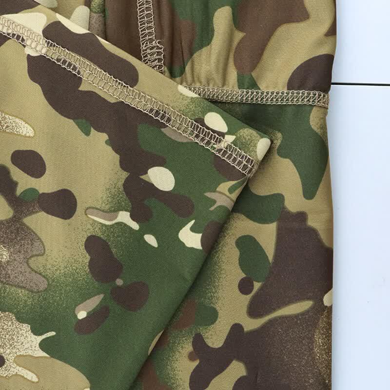 Outdoor Camouflage Ice Silk Sun Protection Set