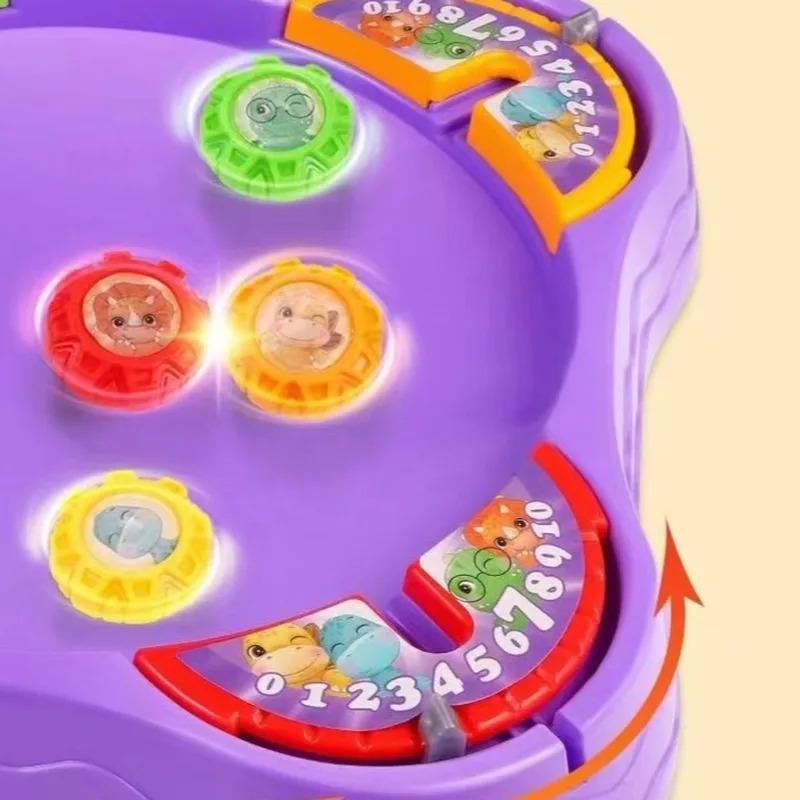 Kunststoff Kreisel Launcher Kreisel Kampfspielzeug Zufällige Farbe Kreisel Hochleistung Mehrspieler Gyro Scheibenplatte Mädchen