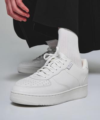 [CLAYONG] 6cm Basic Court Sneakers Ashton CL0059WH