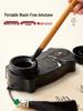 Liupintang Portable Multifunctional Wash-Free Inkstone for Calligraphy - Anti-Dry, Creative Inkwell for Elementary Students Writing.